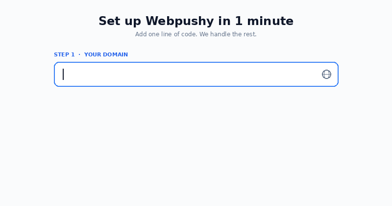 Get the code and place it on your website